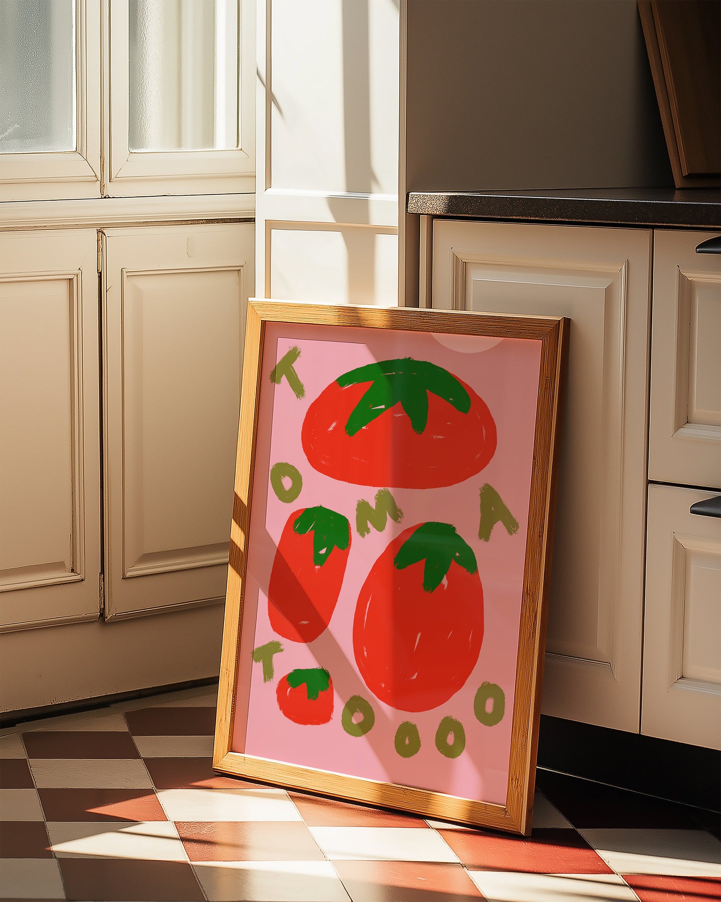 Tomato Painting Kitchen Print