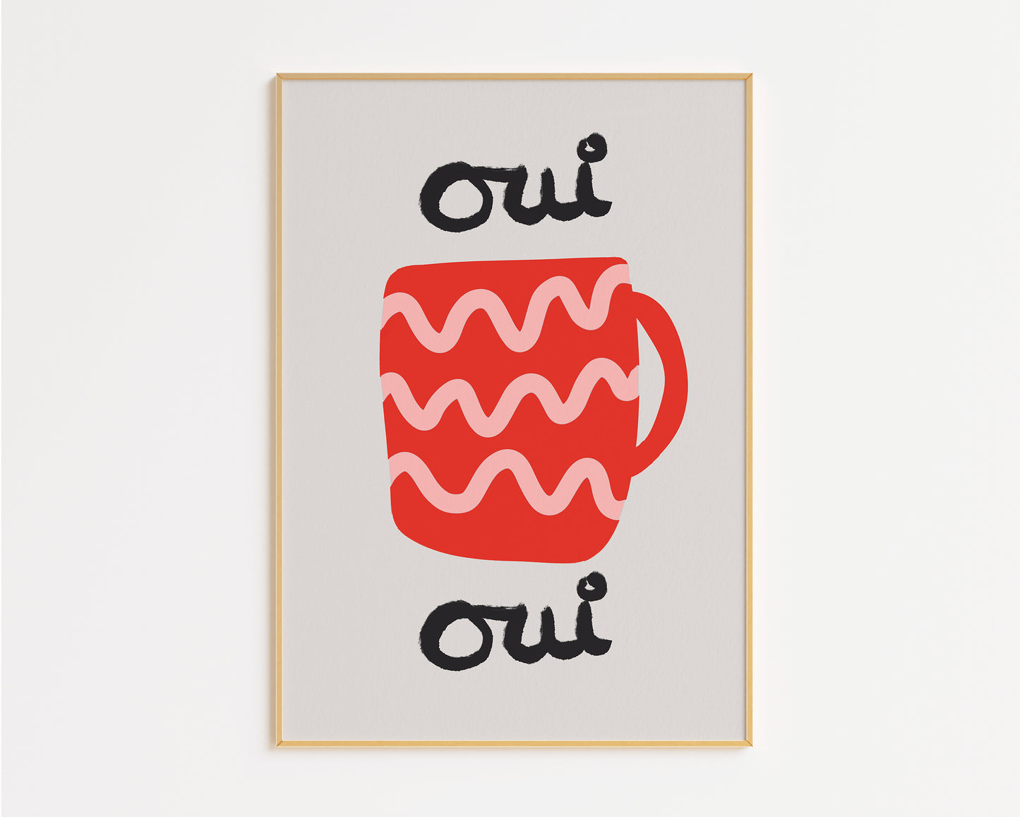 Oui Oui Cuppa Tea Print