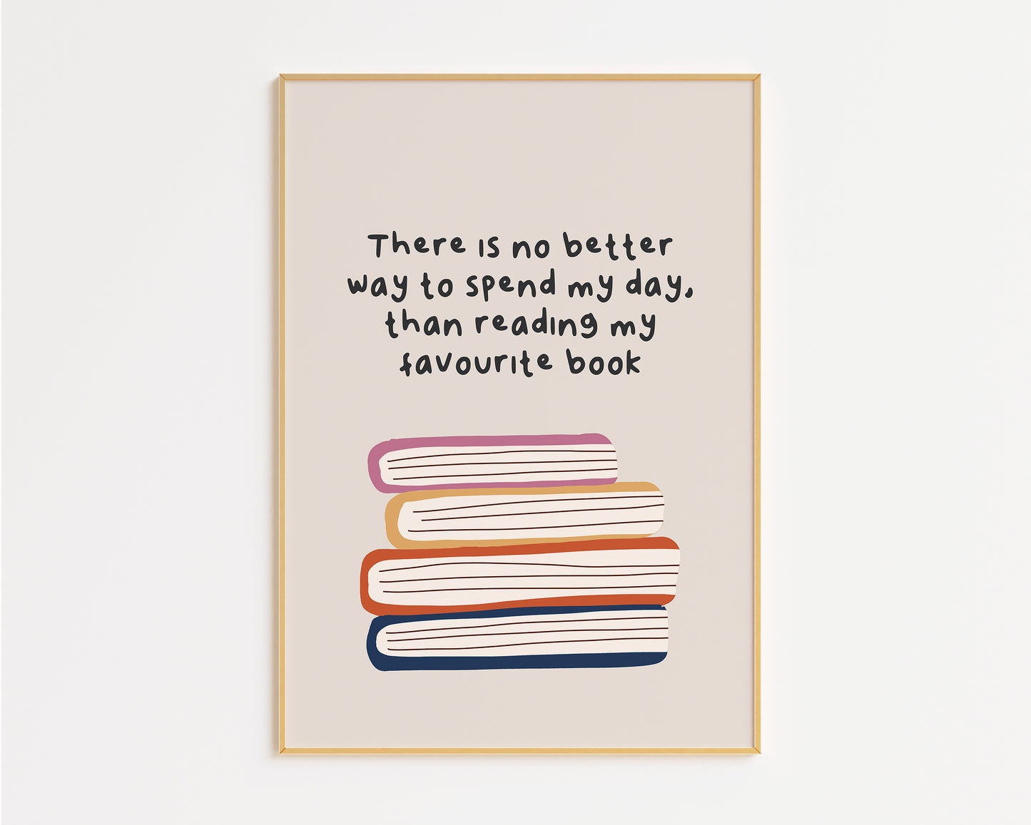 Favourite Book Quote Print