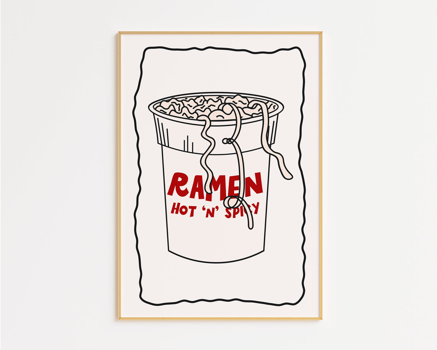 Ramen Hot'n'Spicy Print