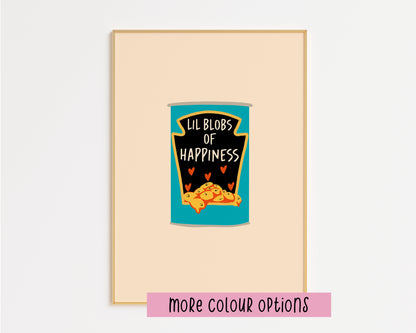 Lil Blobs Of Happiness Print
