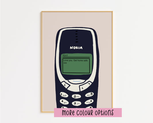Love You Nokia Print
