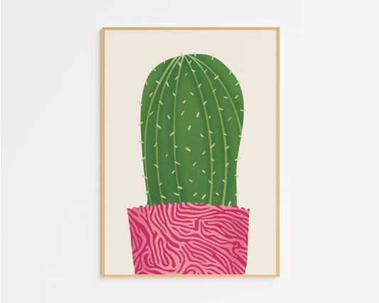 Cactus Plant Print