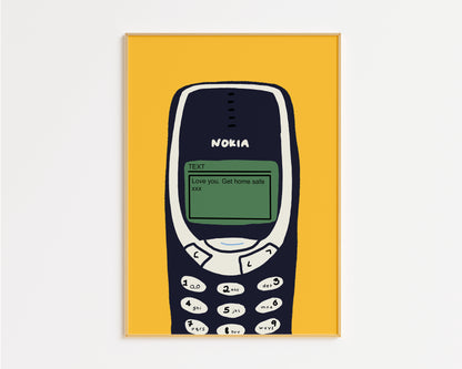 Love You Nokia Print