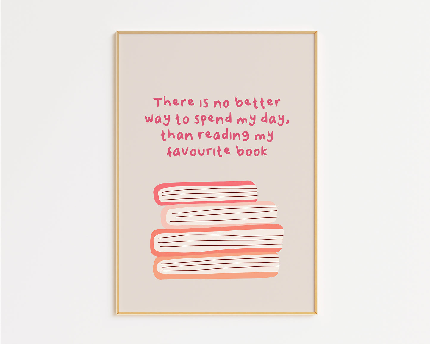 Favourite Book Quote Print