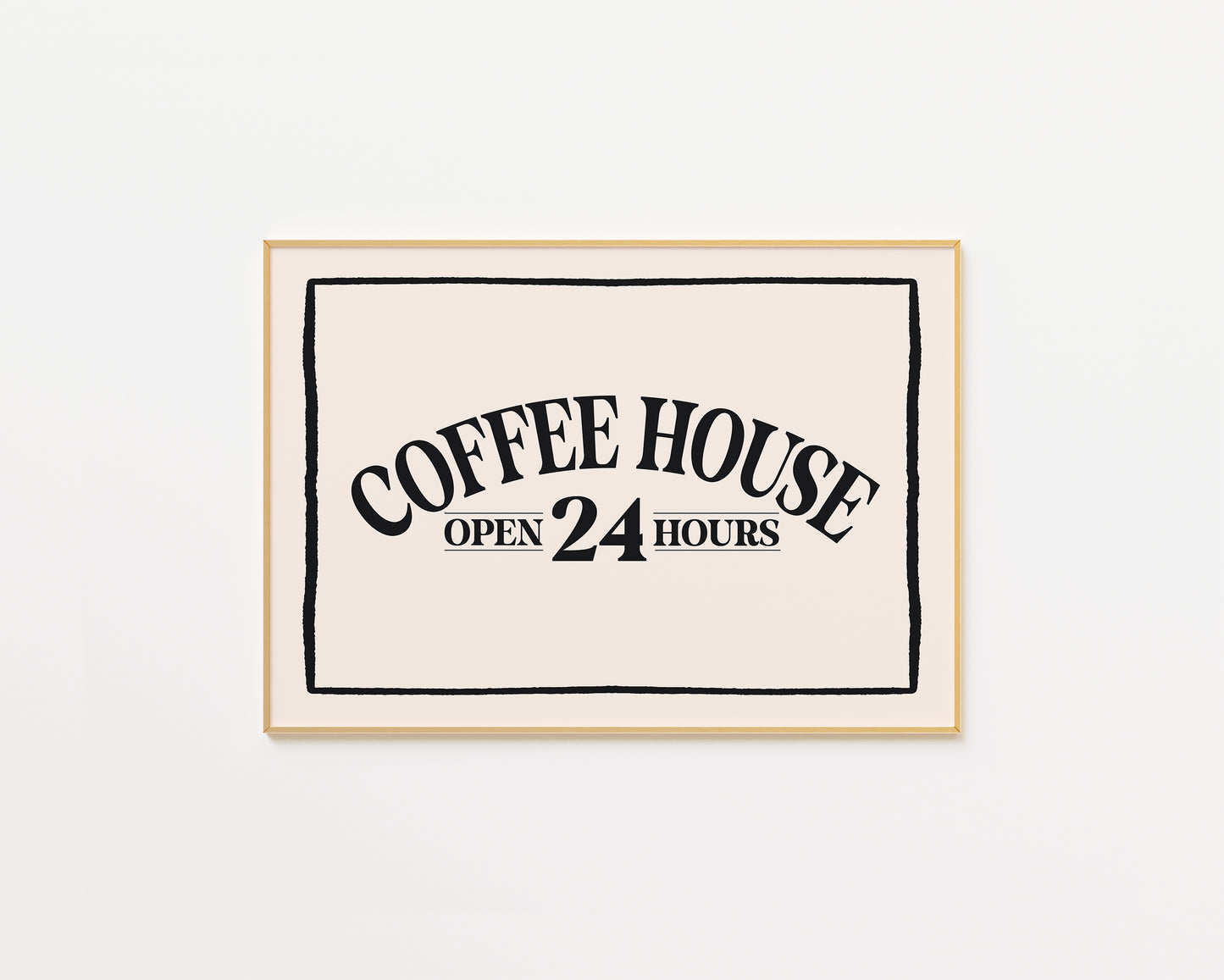 Coffee House Print