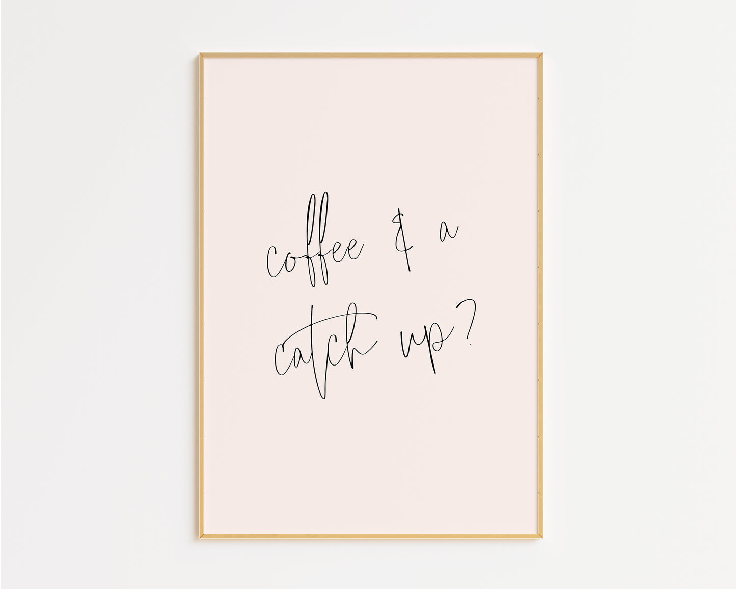Coffee and a Catch Up Print