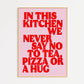 Tea - In This Kitchen Print