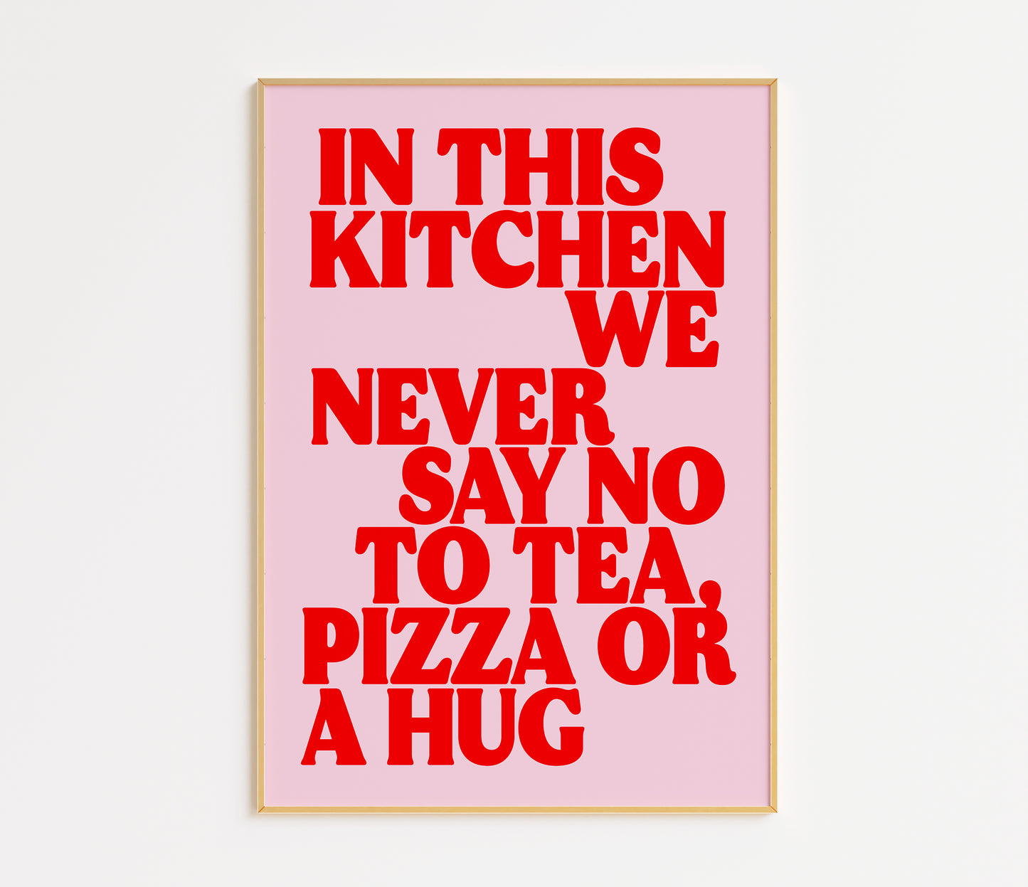 Tea - In This Kitchen Print