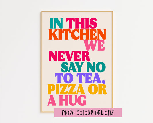 Personalised In This Kitchen Print