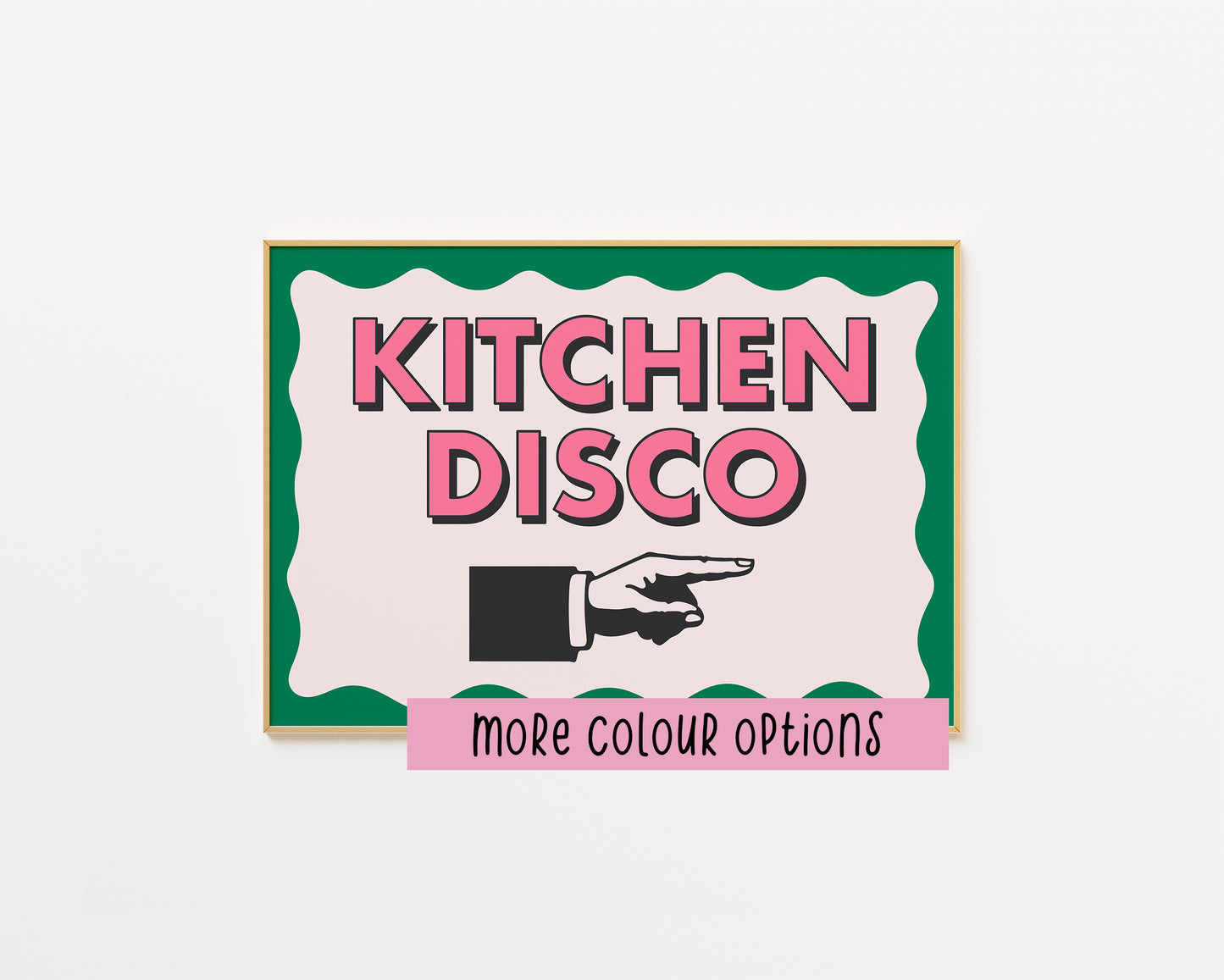 Kitchen Disco Print (Right)