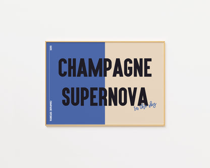 Champagne Supernova Print