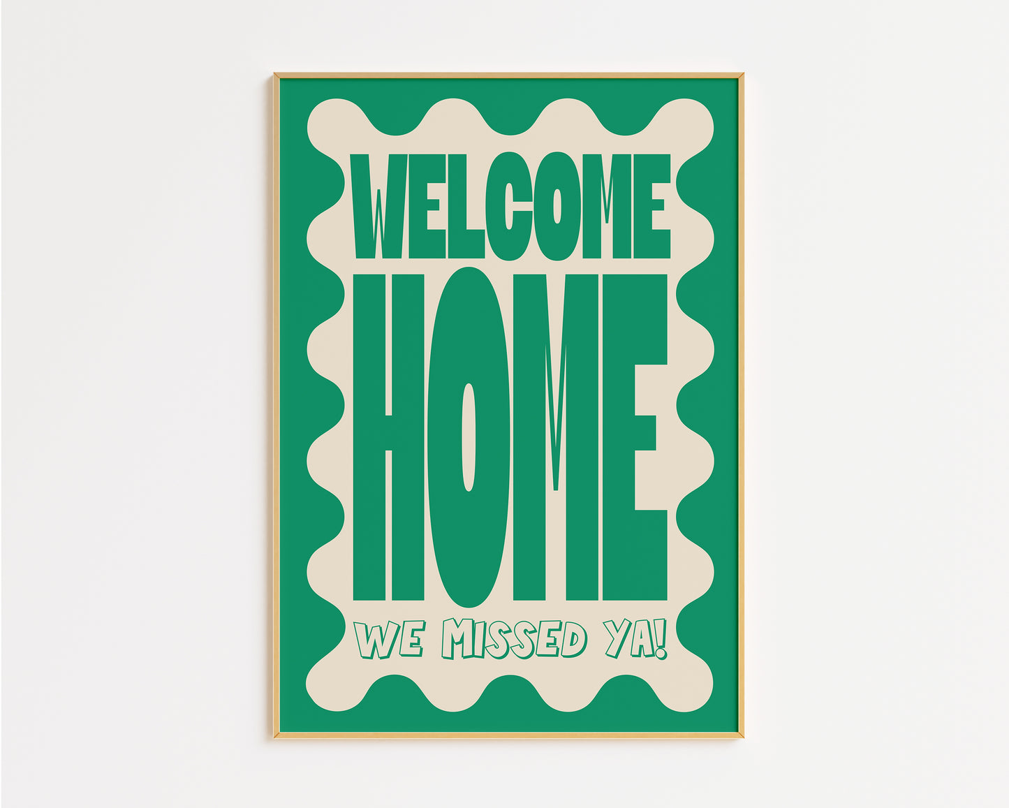 Welcome Home Print