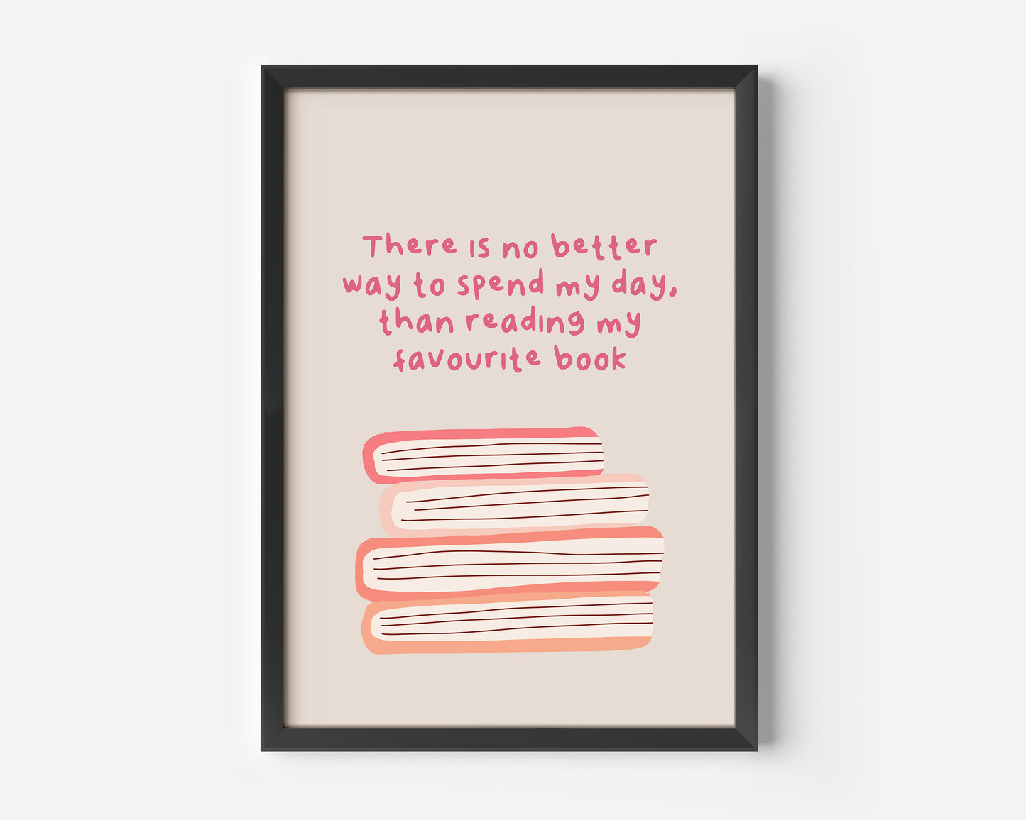 Favourite Book Quote Print