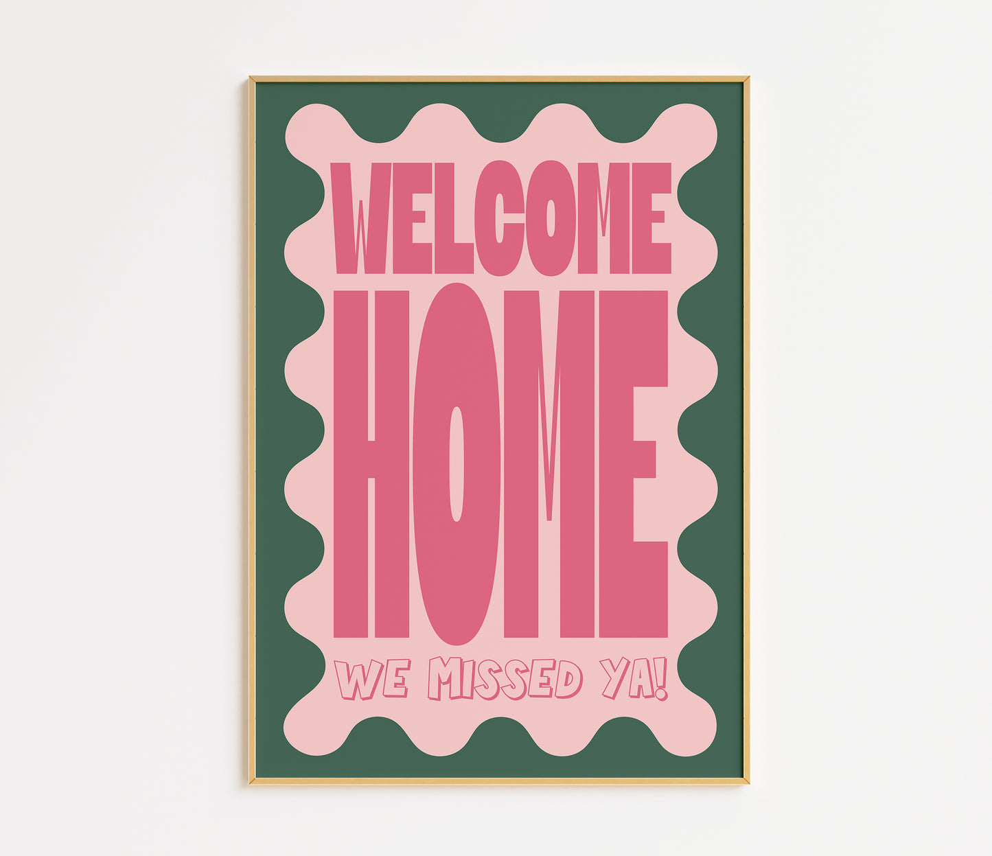 Welcome Home Print