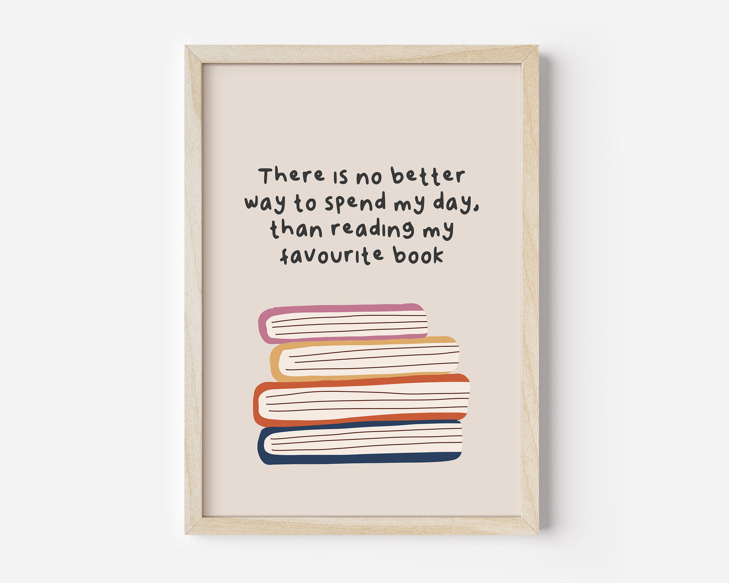 Favourite Book Quote Print