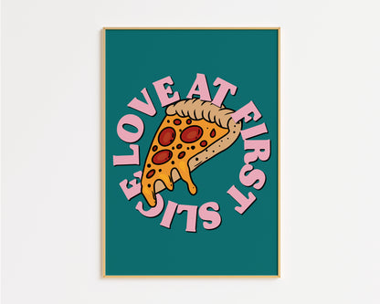 Love At First Slice Print