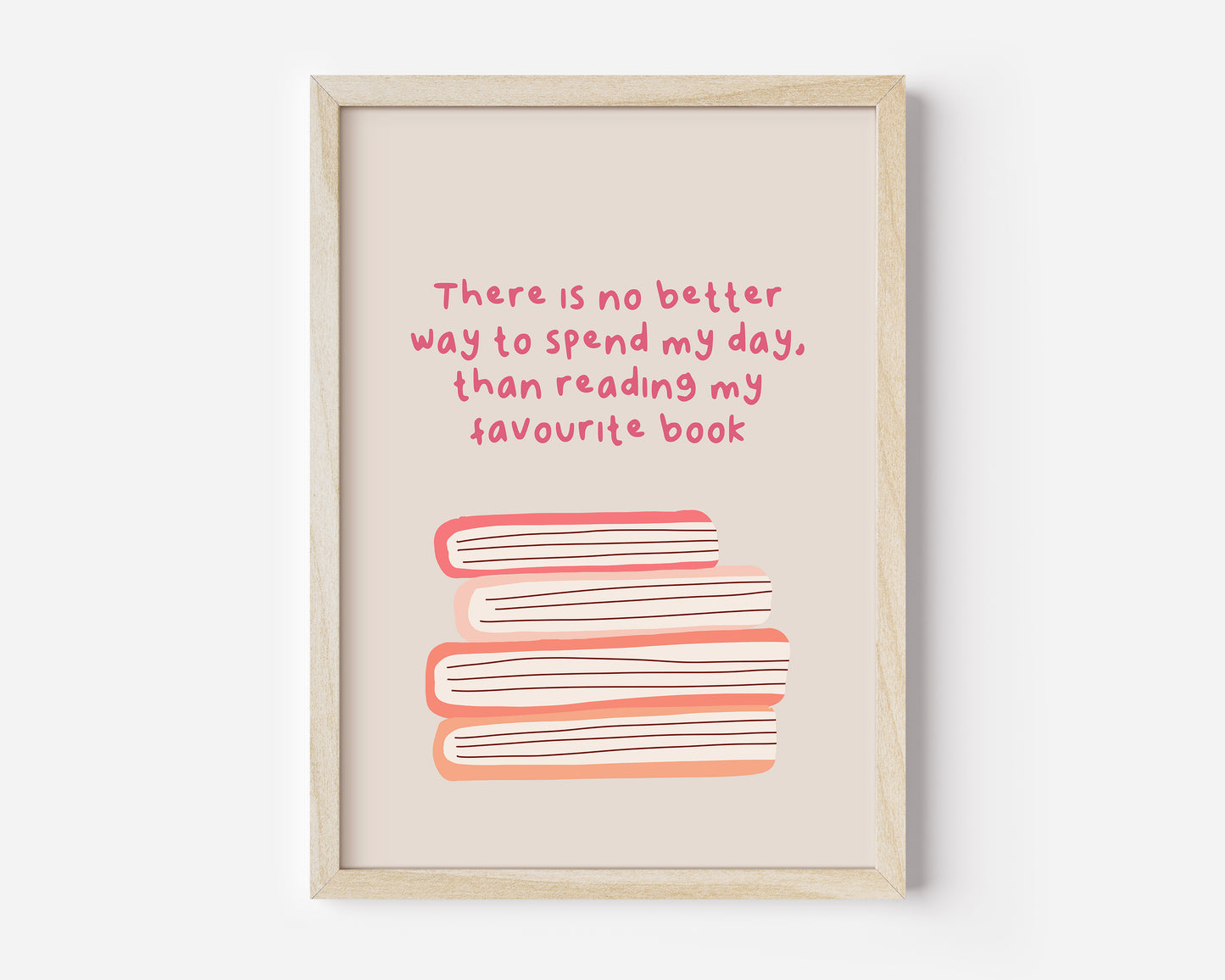 Favourite Book Quote Print