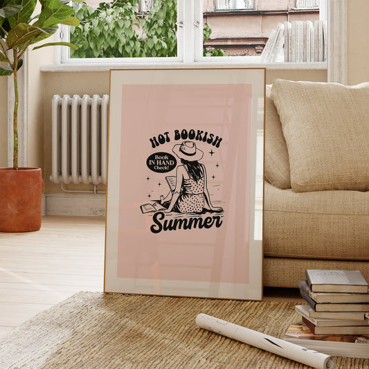 Bookish Summer Print