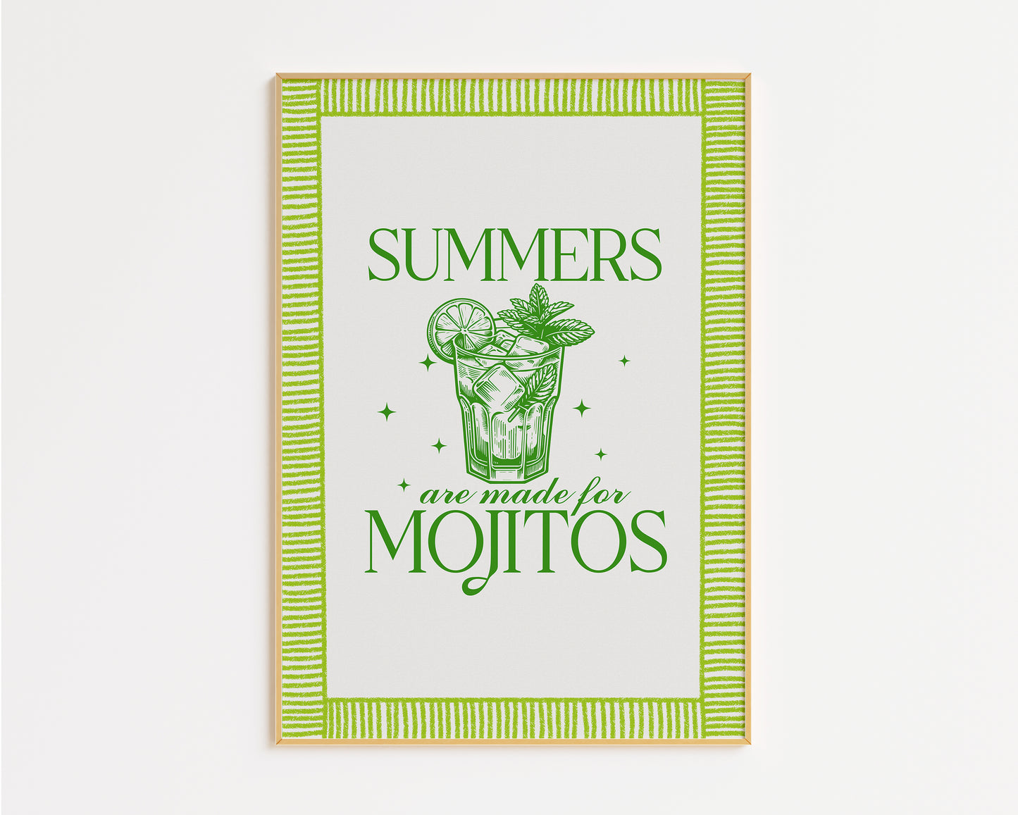 Mojitos Cocktail Print