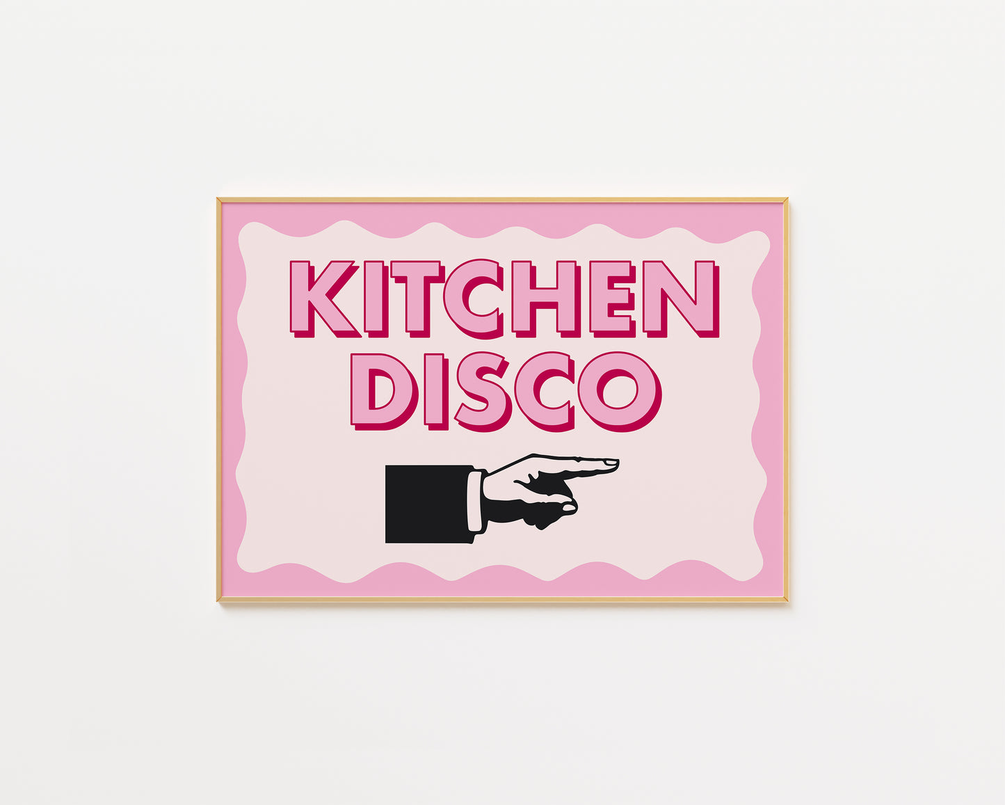 Kitchen Disco Print (Right)