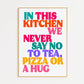 Personalised In This Kitchen Print