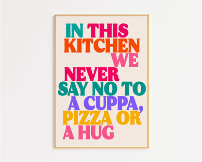 Cuppa - In This Kitchen Print