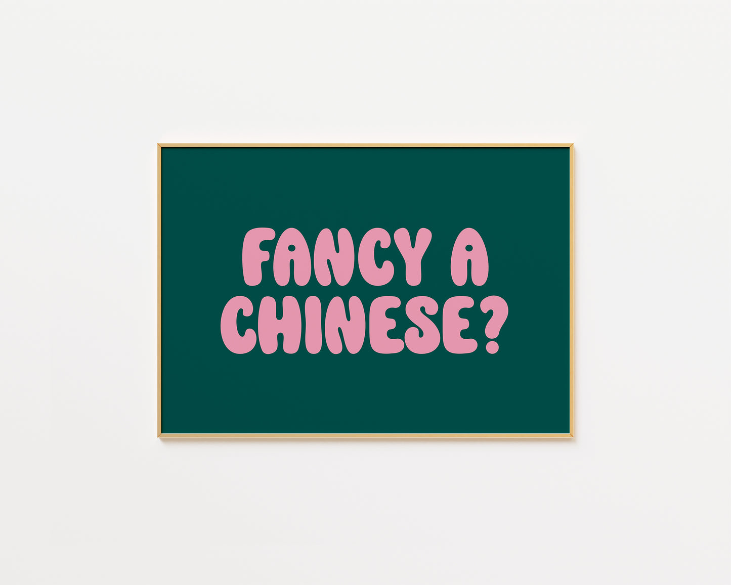 Fancy a Chinese Print