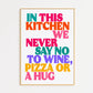 Wine - In This Kitchen Print