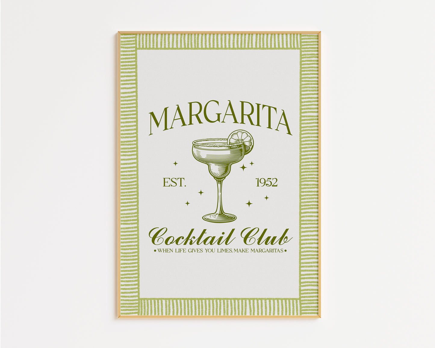 Margarita Cocktail Print