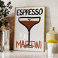 Hand Drawn Espresso Martini Cocktail Print