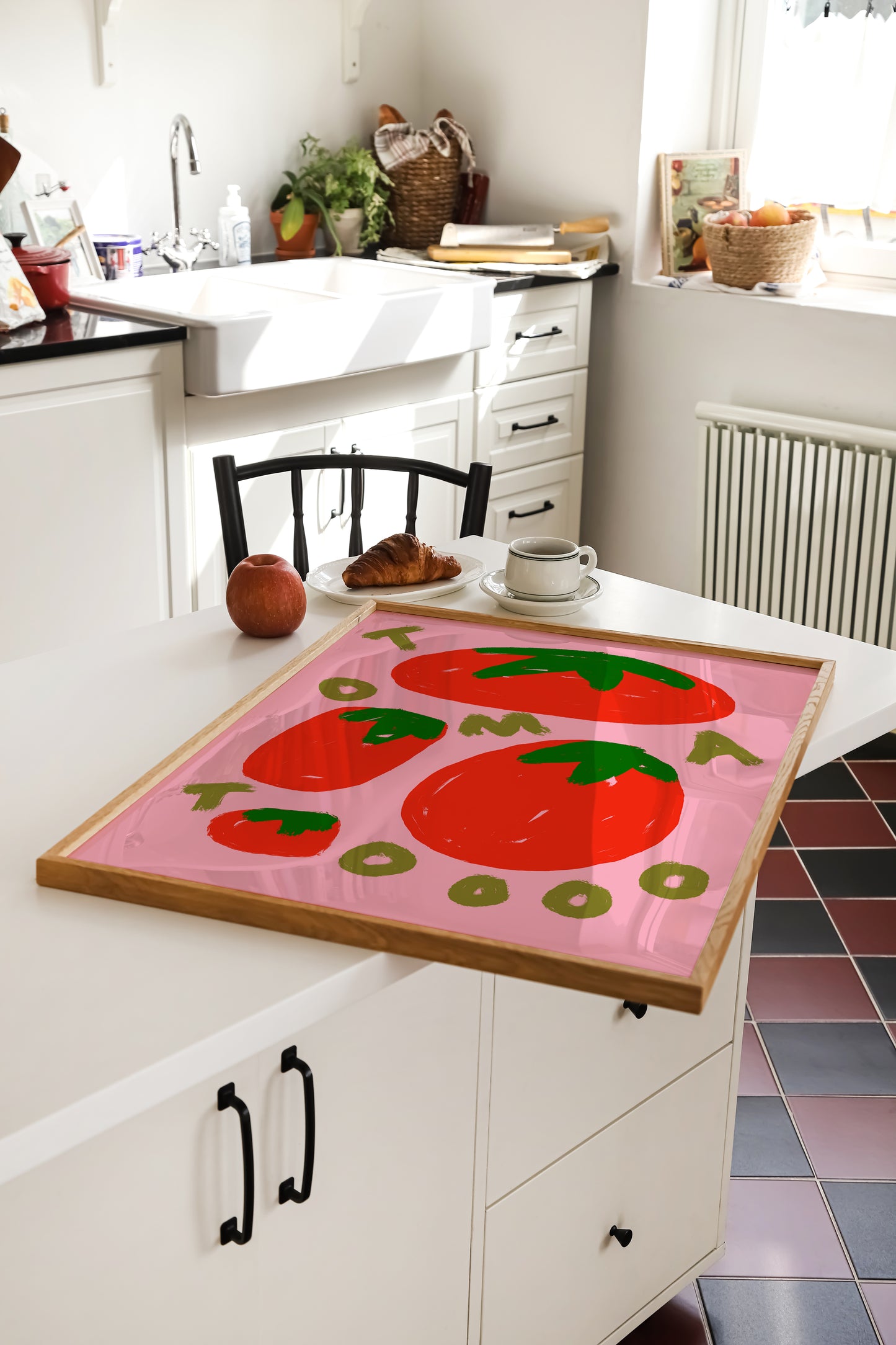 Tomato Painting Kitchen Print