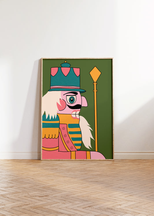 Christmas Nutcracker Print