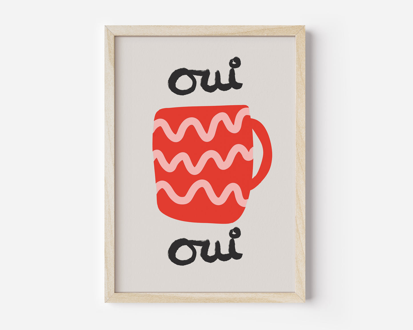 Oui Oui Cuppa Tea Print