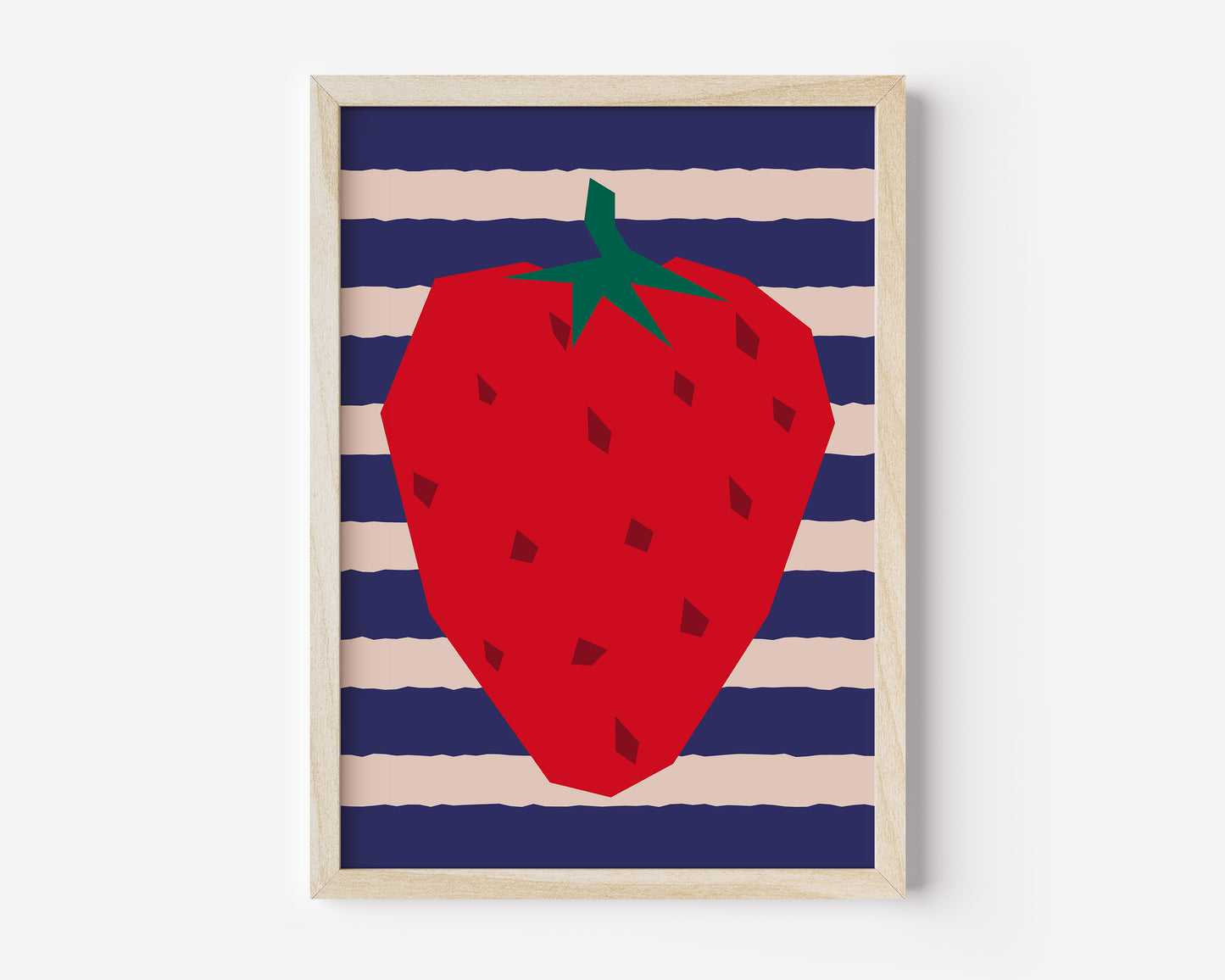 Bold Strawberry Print