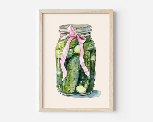 Pickle Lover Print