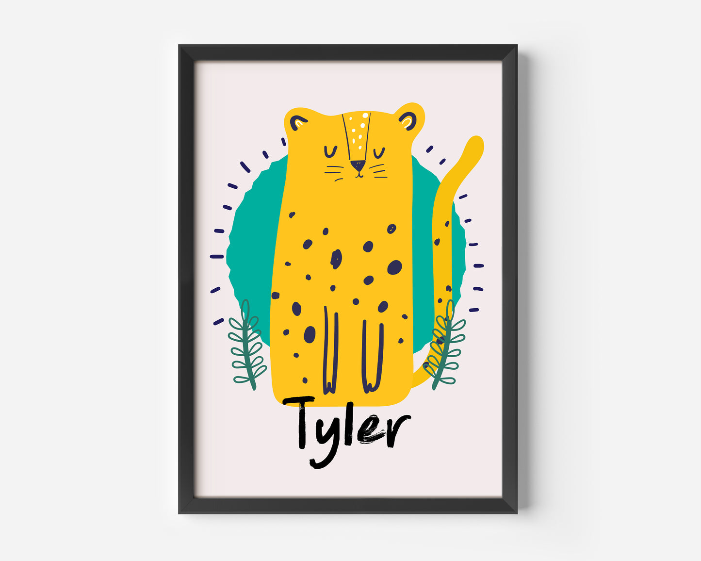 Personalised Name Print - Cheetah