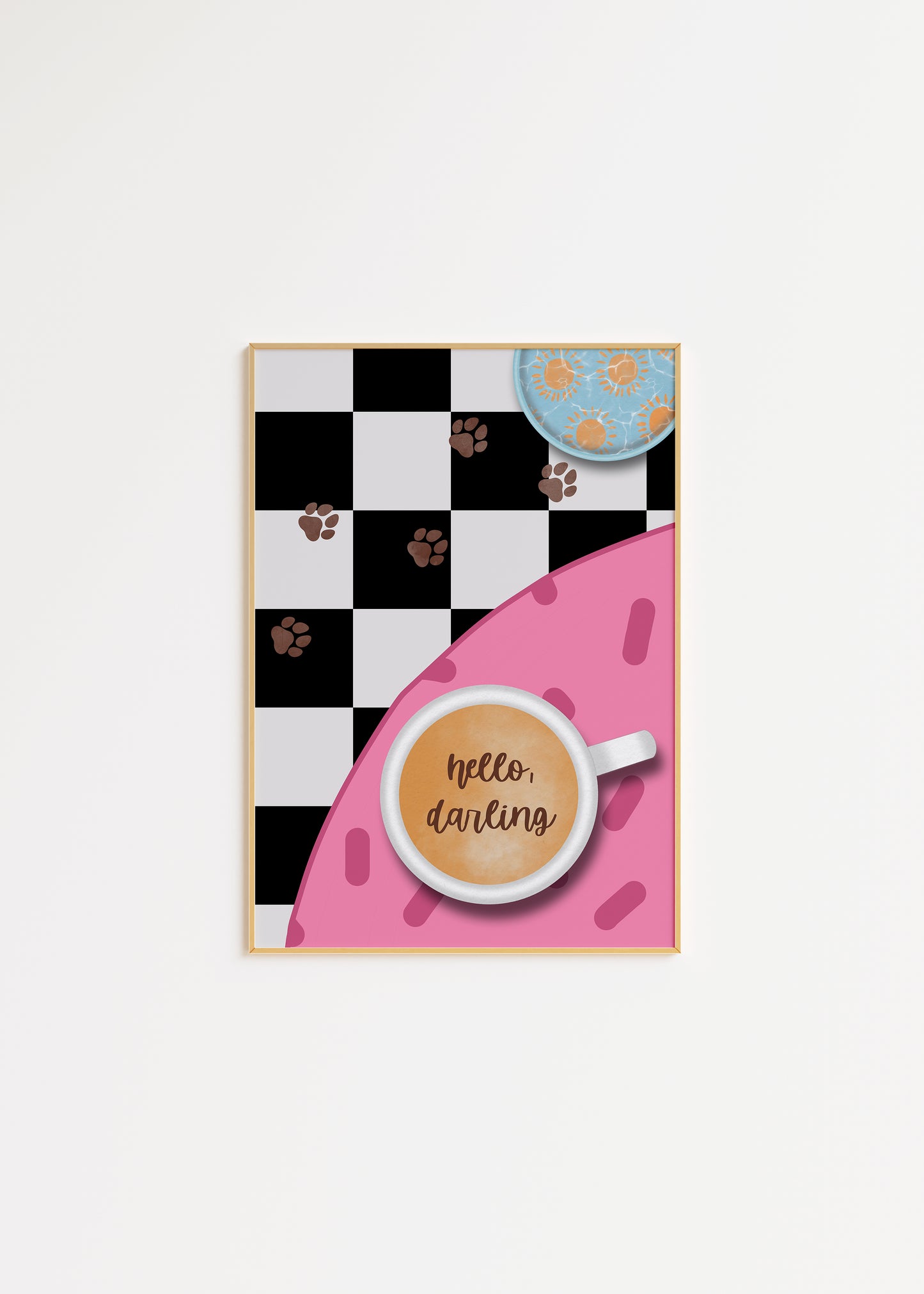 Hello Darling Print