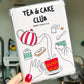 Tea and Cake Club Kindle Insert