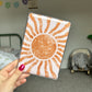 Boho Glittered Sun Kindle Insert