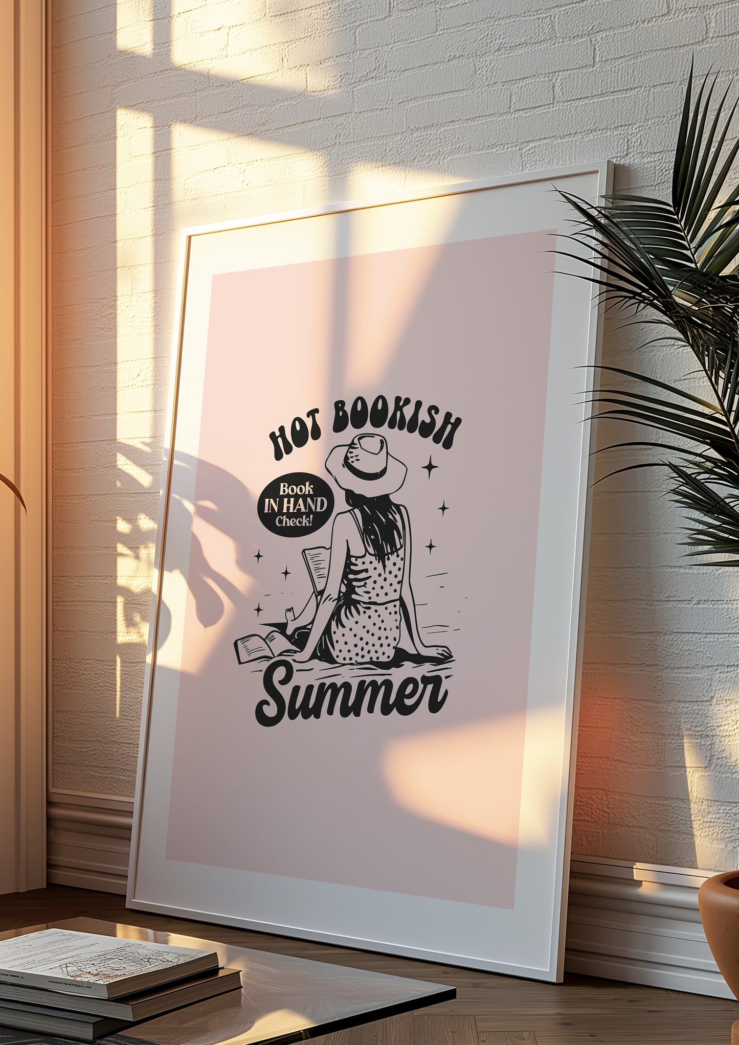 Bookish Summer Print