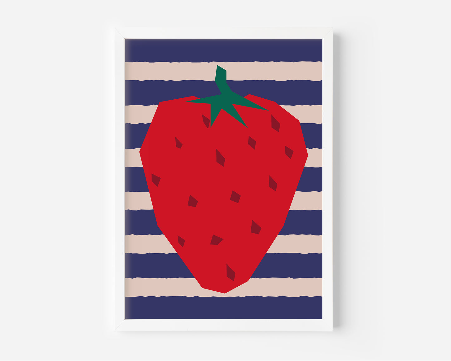 Bold Strawberry Print