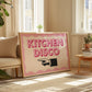 Kitchen Disco Print (Left)