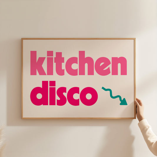 Kitchen Disco - in Pink