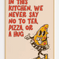 A4 RETRO PIZZA PRINT