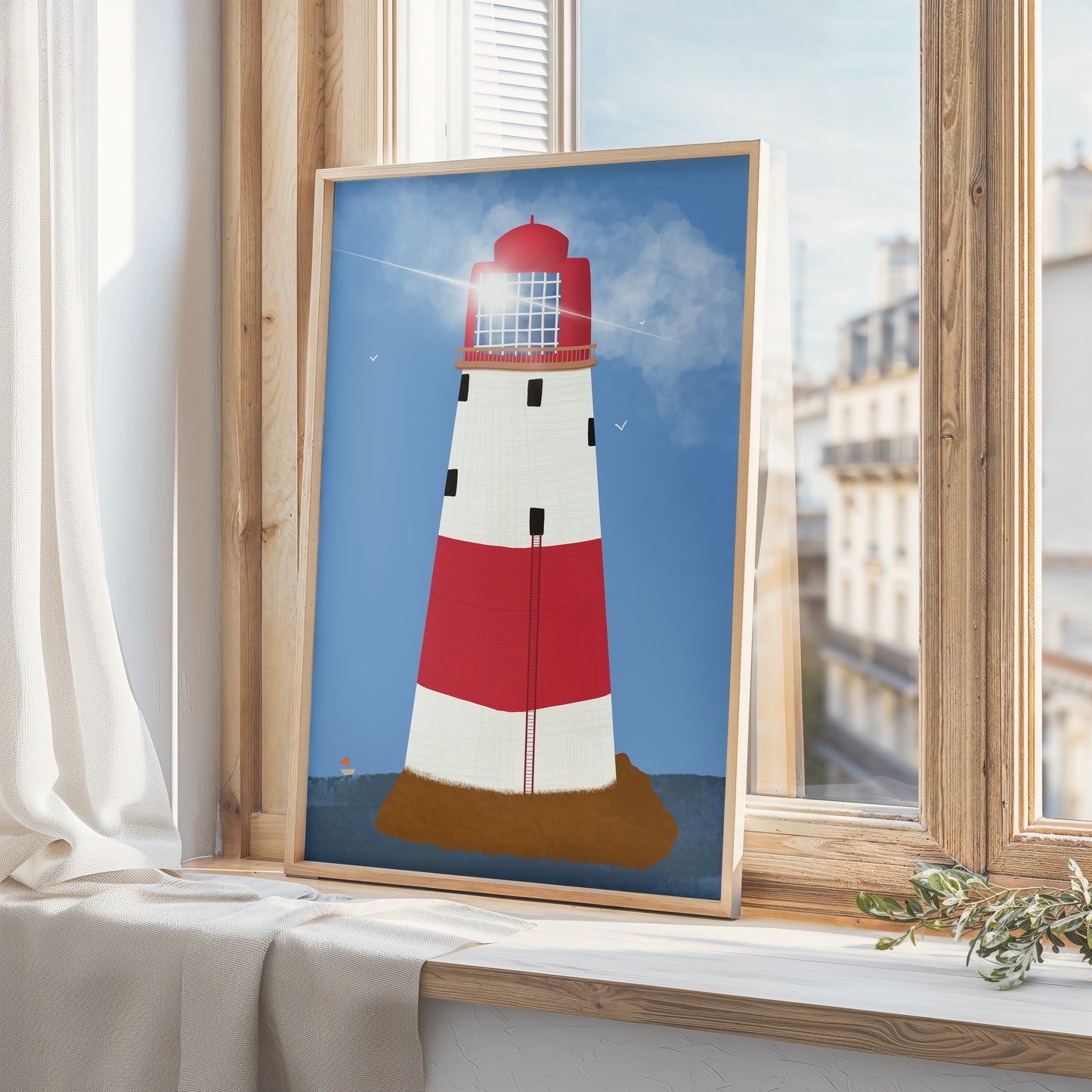 Beachy Head Lighthouse Print