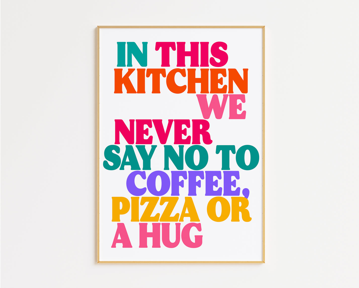 Coffee - In This Kitchen Print