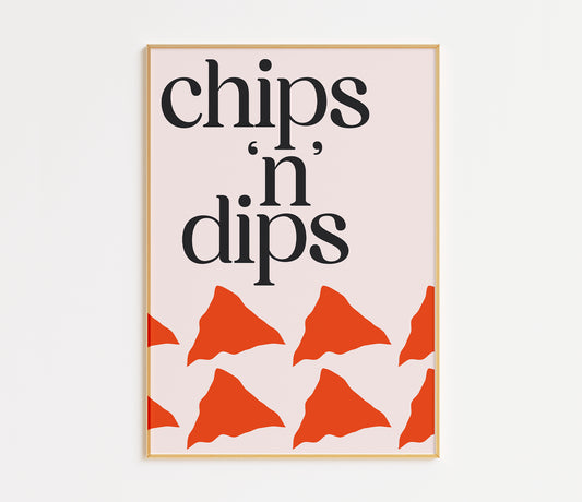 Chips 'n' Dip Print