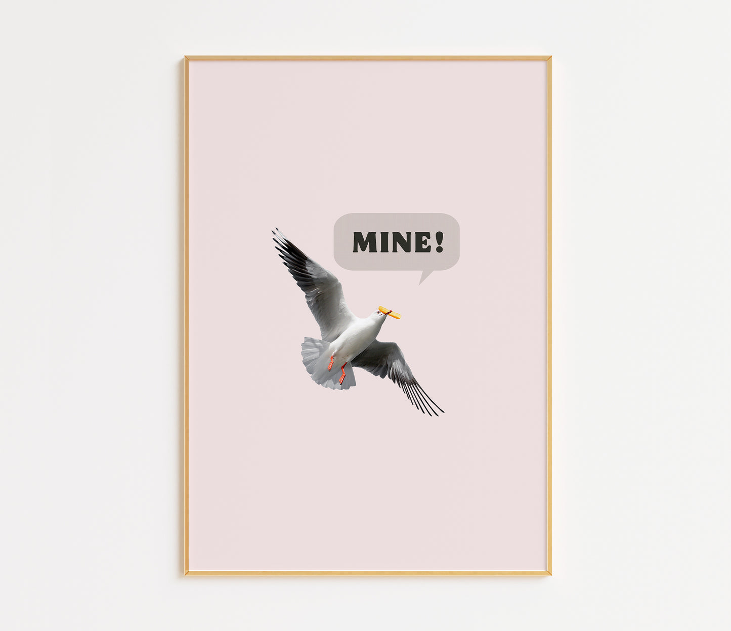 Cheeky Seagull Print