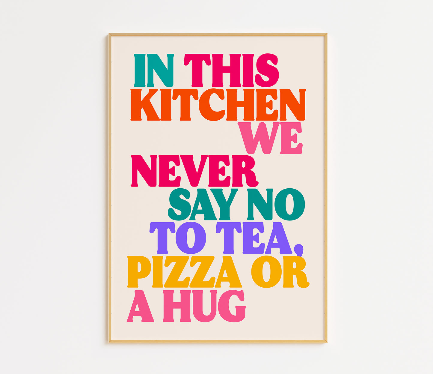 Tea - In This Kitchen Print